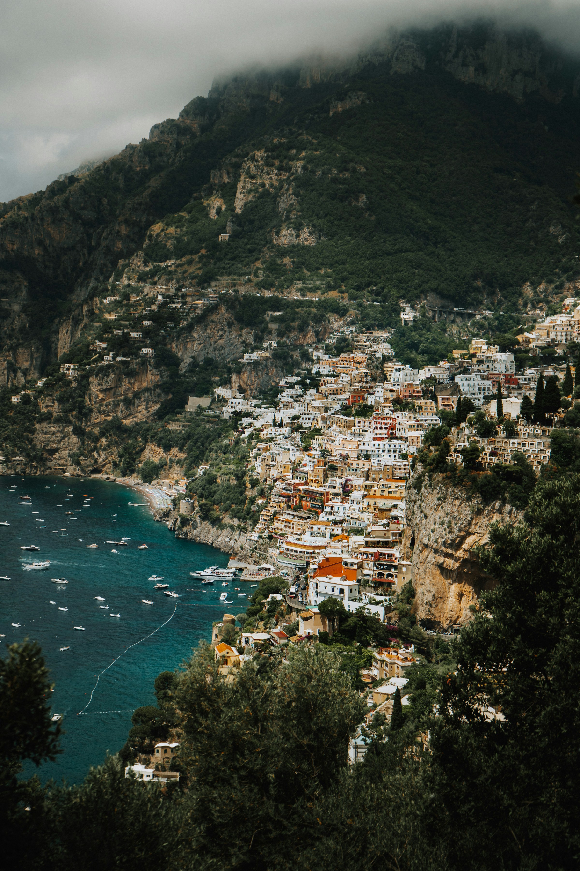 Cliffside Villages, Coastal Roads, & Mediterranean Views
